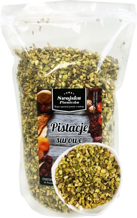 PISTACJE SUROWE NIESOLONE KOSTKA PREMIUM 1Kg SWOJSKA PIWNICZKA