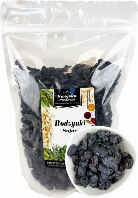 RODZYNKI NATURALNE SOJAGI 1 KG SWOJSKA PIWNICZKA