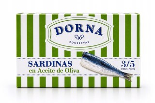 SARDYNKI PORTUGALSKIE W OLIWIE Z OLIWEK 120G DORNA