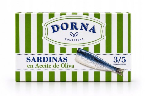 SARDYNKI PORTUGALSKIE W OLIWIE Z OLIWEK 120G DORNA