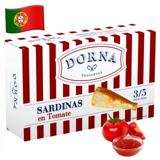 Sardynki w sosie pomidorowym 120 g Dorna