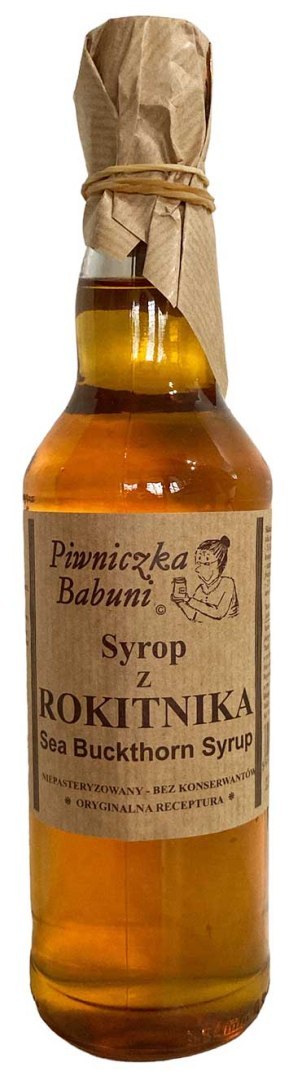SYROP Z ROKITNIKA 500ML PIWNICZKA BABUNI