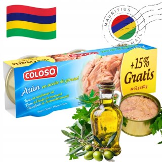 Tuńczyk w oleju słonecznikowym 3x80 g Coloso
