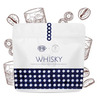 Zestaw kawa ziarnista whisky 200 g + 1 filiżanka