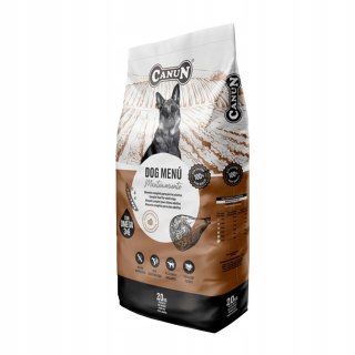 Canun dog menu karma sucha z wołowiną 20 kg