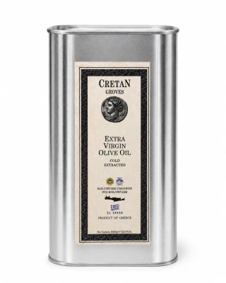 GRECKA OLIWA Z OLIWEK EXTRA VIRGIN KORONEIKI 1L (PUSZKA)