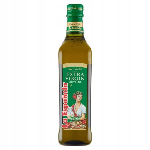 OLIWA Z OLIWEK EXTRA VIRGIN 500 ML LA ESPANOLA HISZPANIA TŁOCZONA NA ZIMNO