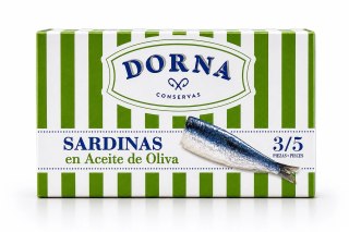 SARDYNKI PORTUGALSKIE W OLIWIE Z OLIWEK 120G DORNA