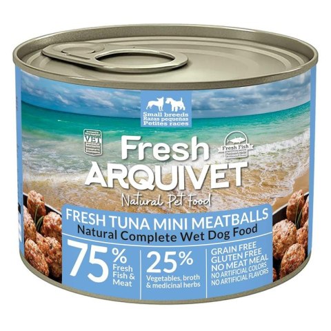 [Zestaw] Arquivet Fresh MINI klopsiki z tuńczykiem, dynią i szpinakiem 6x200g