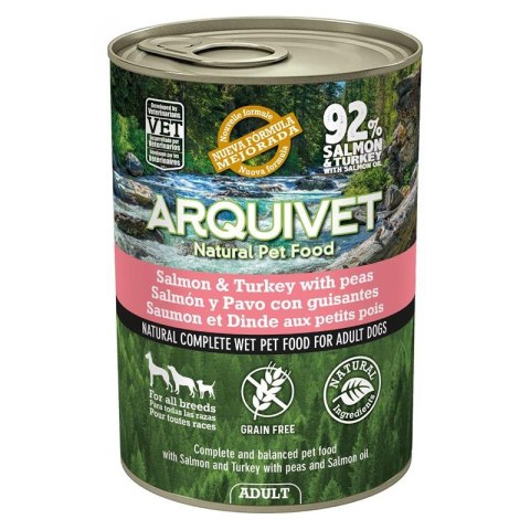 Arquivet mokra karma dla psa z łososiem i indykiem 400 g