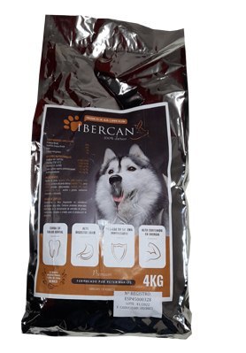 Ibercan dla psów dorosłych z wołowiną i wieprzowiną iberyjską 4 kg