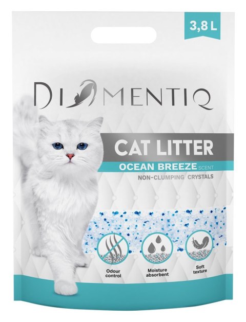 Diamentiq Ocean Breeze - żwirek niezbrylający - 3,8 l