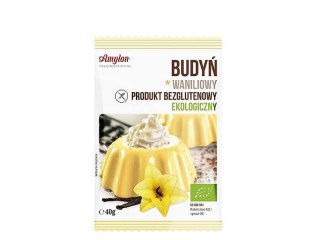 BUDYŃ WANILIOWY BEZGLUTENOWY BIO 40 G - AMYLON