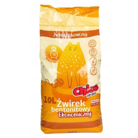 Chico Żwirek Bentonit 10L ekonomiczny