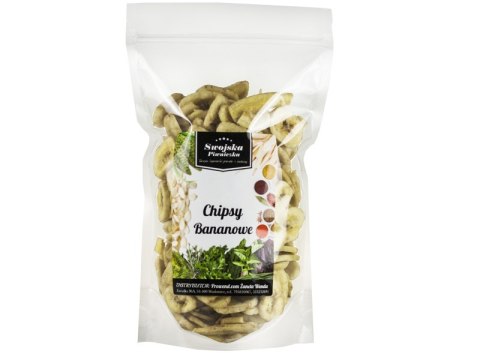 Chipsy Bananowe Banany 300 g Swojska Piwniczka