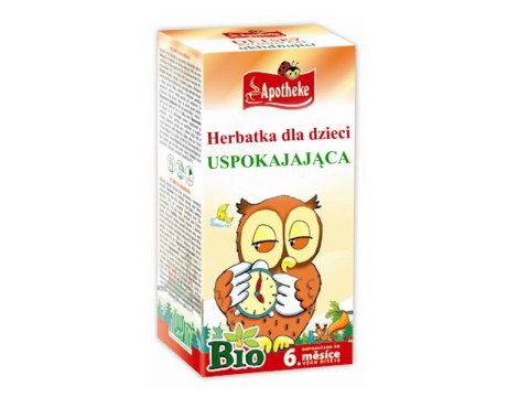 HERBATKA DLA DZIECI - MELISA, MIĘTA I RUMIANEK PO 6 MIESIĄCU BIO (20 X 1,5 G) 30 G - APOTHEKE