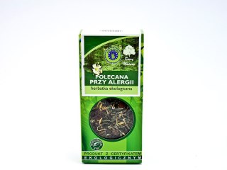 HERBATKA POLECANA PRZY ALERGII BIO 50 G - DARY NATURY
