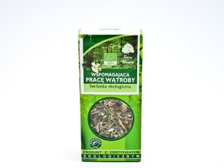 HERBATKA WSPOMAGAJĄCA PRACĘ WĄTROBY BIO 50 G - DARY NATURY