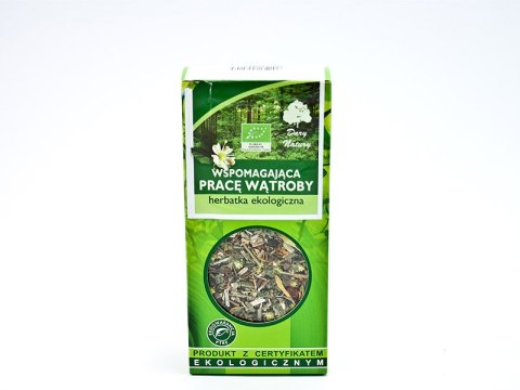 HERBATKA WSPOMAGAJĄCA PRACĘ WĄTROBY BIO 50 G - DARY NATURY