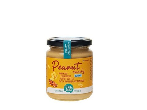 KREM Z ORZESZKÓW ZIEMNYCH Z KAWAŁKAMI ORZESZKÓW BIO 250 G - TERRASANA