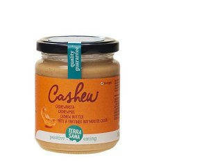 KREM Z PRAŻONYCH ORZECHÓW NERKOWCA BIO 250 G - TERRASANA