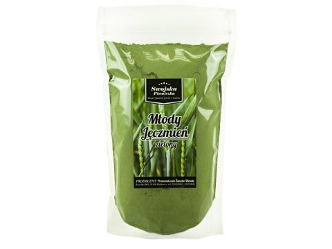 Młody Jęczmień Zielony Proszek Polski 500 g Swojska Piwniczka