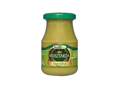 MUSZTARDA ŁAGODNA BIO 170 G - PRIMAVIKA (PRIMAECO)