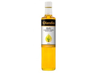OLEJ LNIANY TŁOCZONY NA ZIMNO BIO 250 ML - OLANDIA