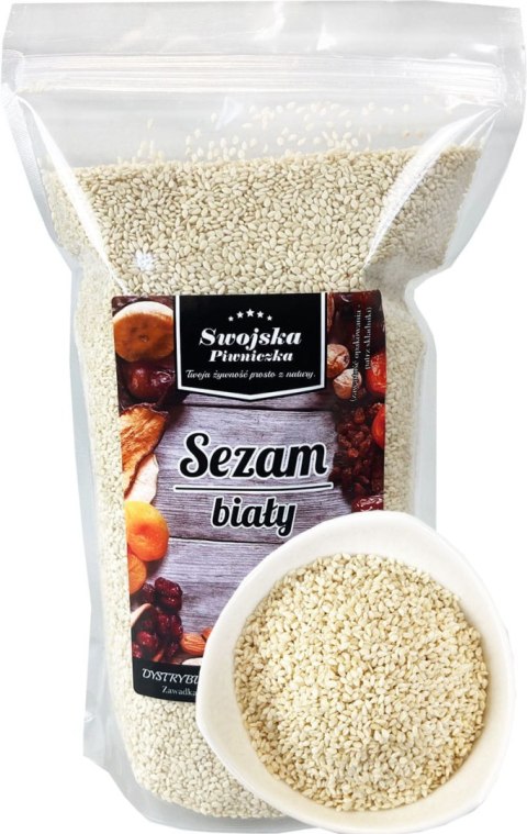 Sezam Biały Ziarno Łuskane 250 g Swojska Piwniczka