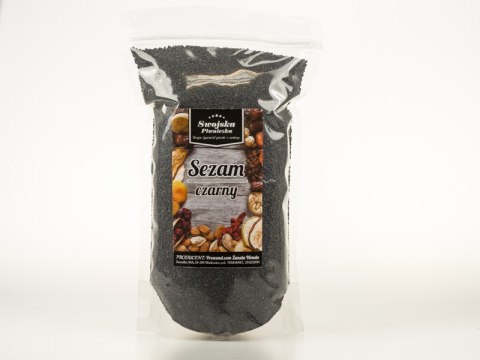 Sezam Czarny Extra Jakość 500 g Swojska Piwniczka