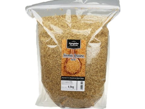 SIEMIĘ LNIANE LEN ZŁOTY ZŁOCISTY 4,5KG SWOJSKA PIWNICZKA