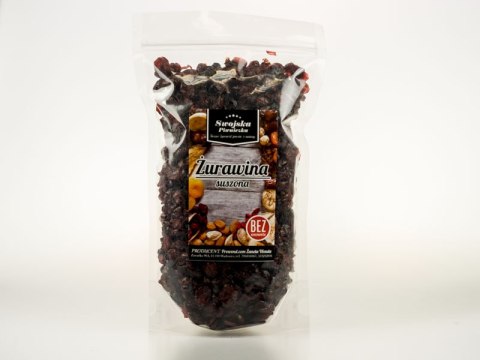 Żurawina Suszona Cięta Bez Konserwantów 500 g Swojska Piwniczka