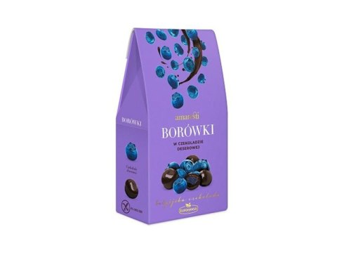 BORÓWKI W CZEKOLADZIE BEZGLUTENOWE 80G AMARESTI