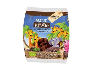 CIASTKA Z CZEKOLADĄ MINI JUNGLE BIO 100 G - BIO ANIA
