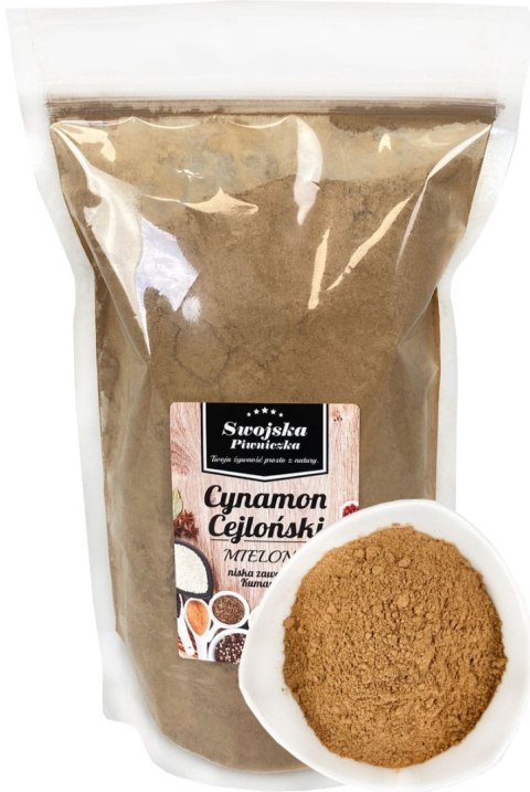 Cynamon Cejloński Mielony 500 g Swojska Piwniczka