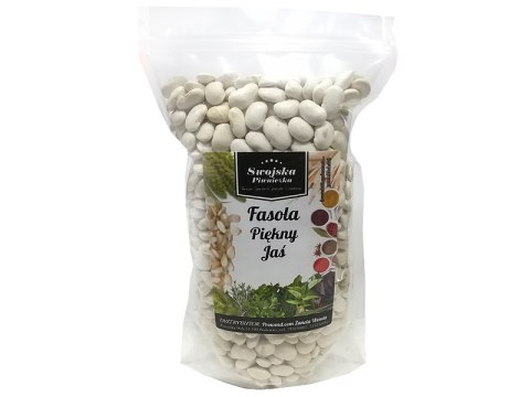 Fasola Biała Jaś Jasiek 1 kg Swojska Piwniczka