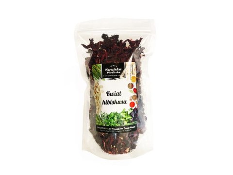 HIBISKUS HERBATA KWIAT HIBISKUSA SUSZONY 250G SWOJSKA PIWNICZKA