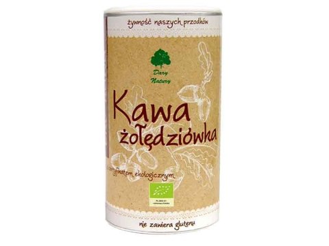 KAWA ŻOŁĘDZIÓWKA BEZGLUTENOWA BIO 200 G - DARY NATURY