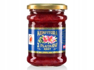 KONFITURA Z PŁATKÓW RÓŻY 330 G - POLSKA RÓŻA