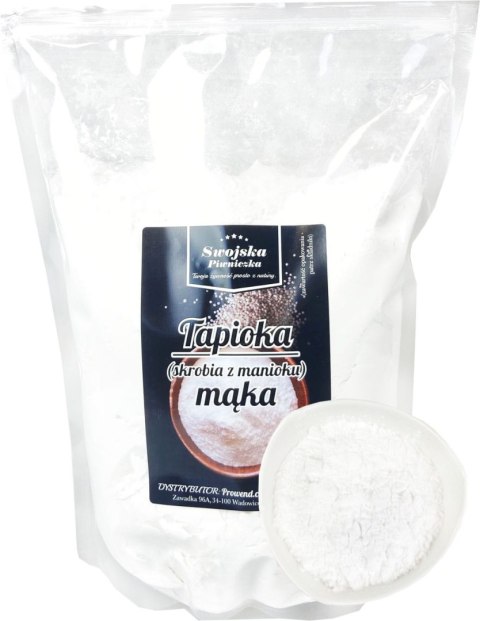 MĄKA TAPIOKOWA TAPIOKA MANIOK 500G SWOJSKA PIWNICZKA