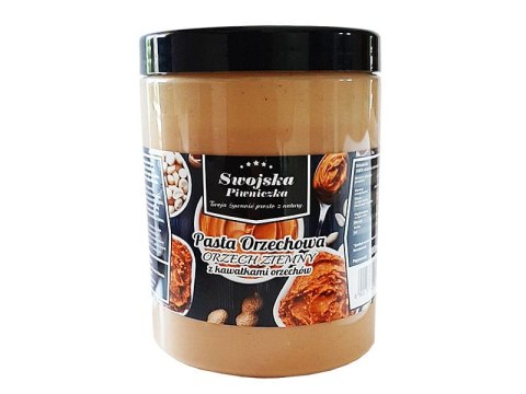 Masło Orzechowe Pasta z Orzecha Ziemnego Crunchy 900 ml