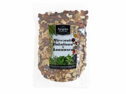 Mieszanka Bakaliowa Z Ananasem 1 kg Swojska Piwniczka
