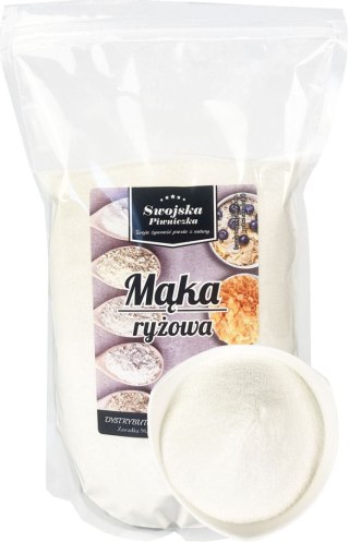 MĄKA RYŻOWA MĄKA Z RYŻU 500G SWOJSKA PIWNICZKA