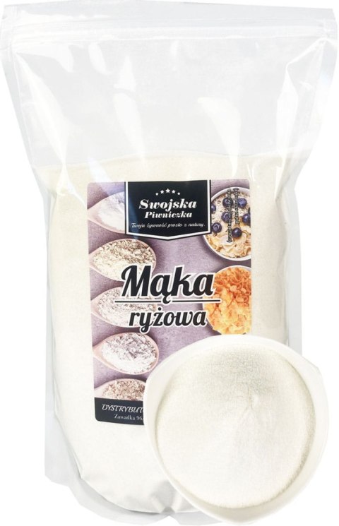 Mąka Ryżowa Mąka z Ryżu 500 g Swojska Piwniczka