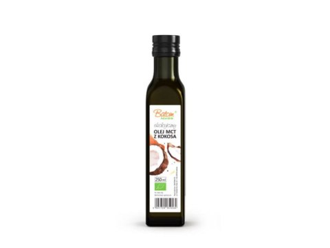 OLEJ KOKOSOWY MCT KETO BIO 250 ML - BATOM