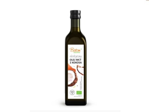 OLEJ KOKOSOWY MCT KETO BIO 500 ML - BATOM