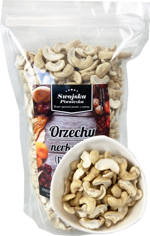 Orzechy Nerkowca Połówki i Kawałki 150 g Swojska Piwniczka