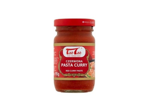 PASTA CURRY CZERWONA 115G TAOTAO