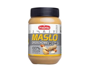 PASTA Z PRAŻONYCH ORZESZKÓW ZIEMNYCH ACTIVE BEZGLUTENOWA 470 G - PRIMAVIKA