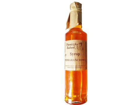 Syrop Pomarańczowy 500 ml Piwniczka Babuni